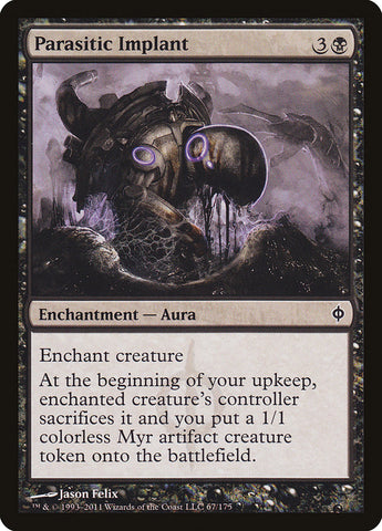 Parasitic Implant [New Phyrexia] - The Mythic Store | 24h Order Processing