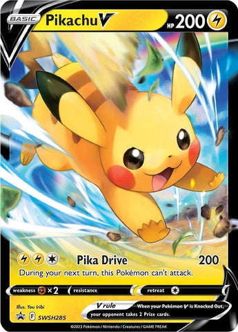 Pikachu V (SWSH285) [Sword & Shield: Black Star Promos] - The Mythic Store | 24h Order Processing