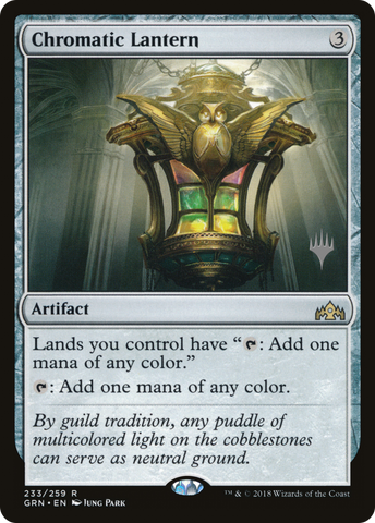 Chromatic Lantern (Promo Pack) [Guilds of Ravnica Promos] - The Mythic Store | 24h Order Processing