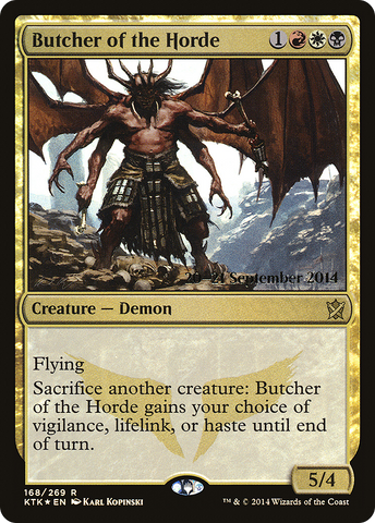 Butcher of the Horde [Khans of Tarkir Prerelease Promos] - The Mythic Store | 24h Order Processing