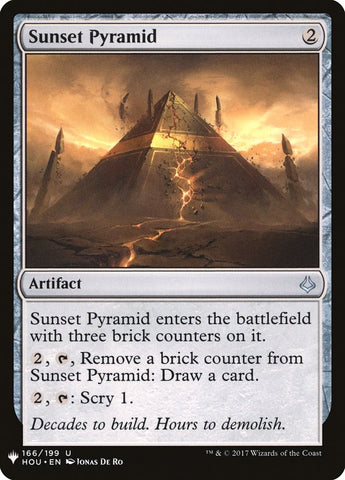 Sunset Pyramid [Mystery Booster] - The Mythic Store | 24h Order Processing
