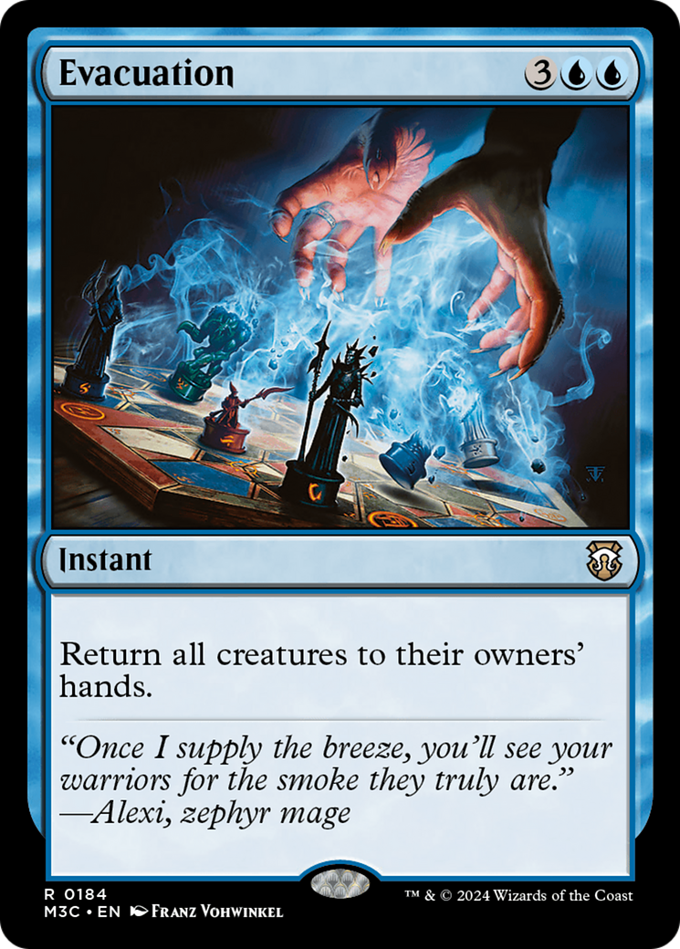 Evacuation (Ripple Foil) [Modern Horizons 3 Commander] - The Mythic Store | 24h Order Processing