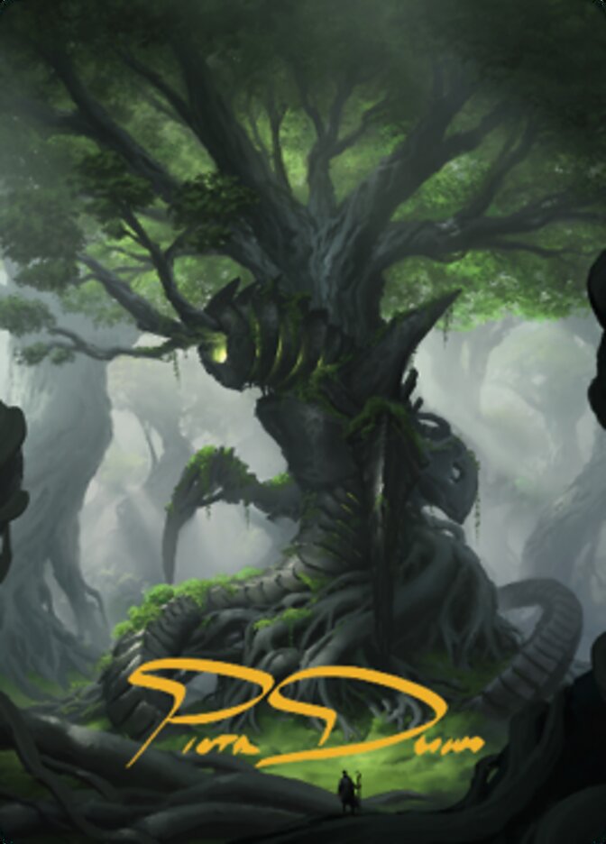 Forest Art Card (Gold-Stamped Signature) [The Brothers' War Art Series] - The Mythic Store | 24h Order Processing