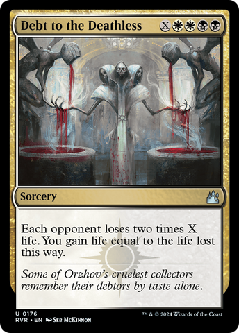Debt to the Deathless [Ravnica Remastered] - The Mythic Store | 24h Order Processing
