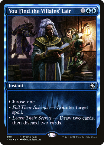 You Find the Villains' Lair (Promo Pack) [Dungeons & Dragons: Adventures in the Forgotten Realms] - The Mythic Store | 24h Order Processing