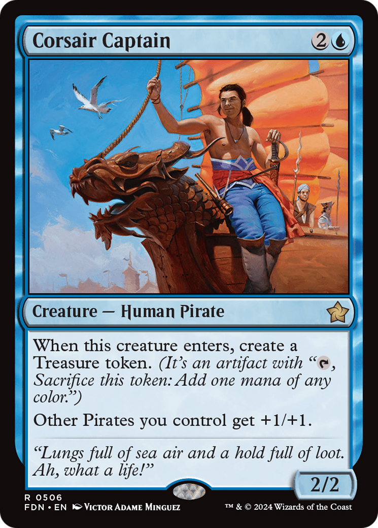 Corsair Captain [Foundations] - The Mythic Store | 24h Order Processing