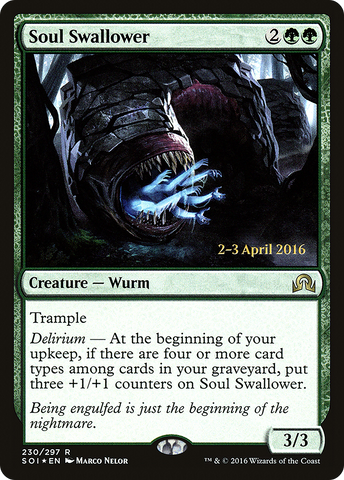 Soul Swallower [Shadows over Innistrad Prerelease Promos] - The Mythic Store | 24h Order Processing