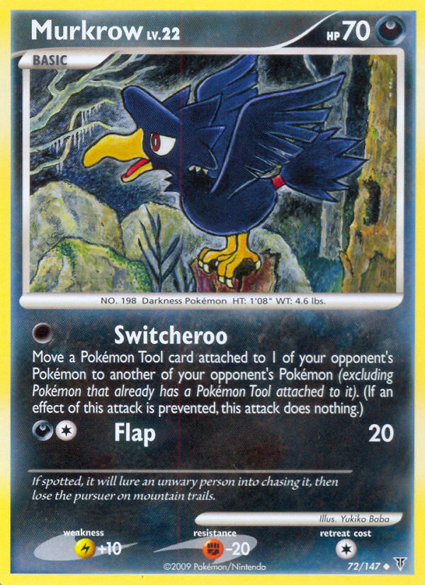 Murkrow (72/147) [Platinum: Supreme Victors] - The Mythic Store | 24h Order Processing