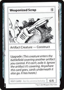 Weaponized Scrap (2021 Edition) [Mystery Booster Playtest Cards] - The Mythic Store | 24h Order Processing