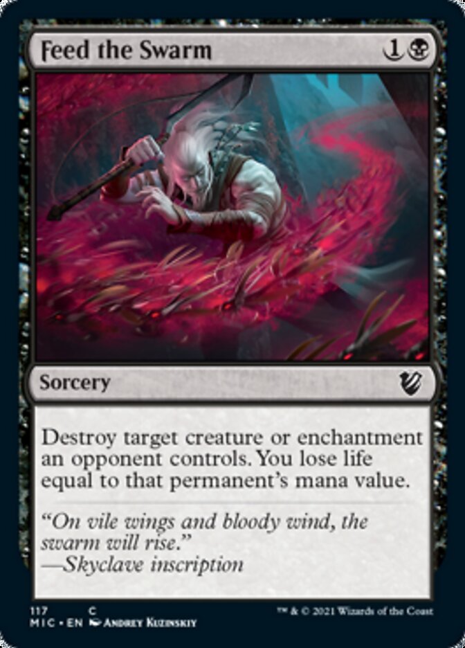 Feed the Swarm [Innistrad: Midnight Hunt Commander] - The Mythic Store | 24h Order Processing