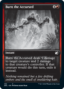 Burn the Accursed [Innistrad: Double Feature] - The Mythic Store | 24h Order Processing