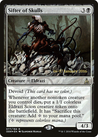 Sifter of Skulls [Oath of the Gatewatch Prerelease Promos] - The Mythic Store | 24h Order Processing