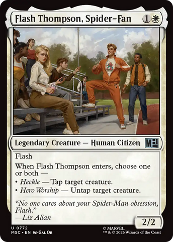 Flash Thompson, Spider-Fan [Marvel Super Heroes Commander] - The Mythic Store | 24h Order Processing