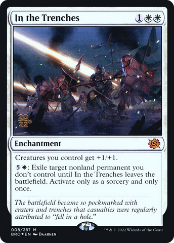 In the Trenches [The Brothers' War Prerelease Promos] - The Mythic Store | 24h Order Processing