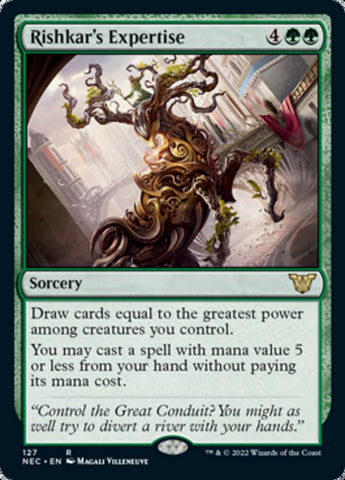 Rishkar's Expertise [Kamigawa: Neon Dynasty Commander] - The Mythic Store | 24h Order Processing