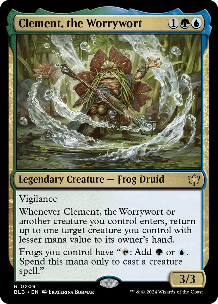 Clement, the Worrywort [Bloomburrow] - The Mythic Store | 24h Order Processing