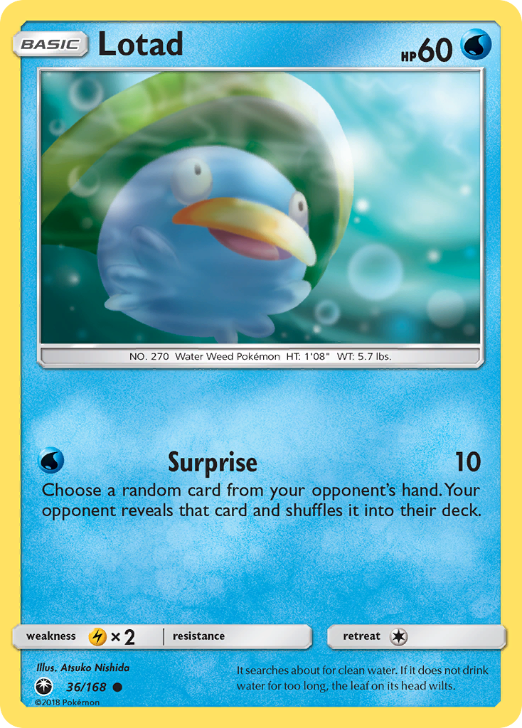 Lotad (36/168) [Sun & Moon: Celestial Storm] - The Mythic Store | 24h Order Processing