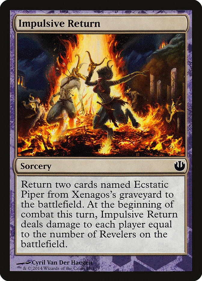 Impulsive Return [Journey into Nyx Defeat a God] - The Mythic Store | 24h Order Processing