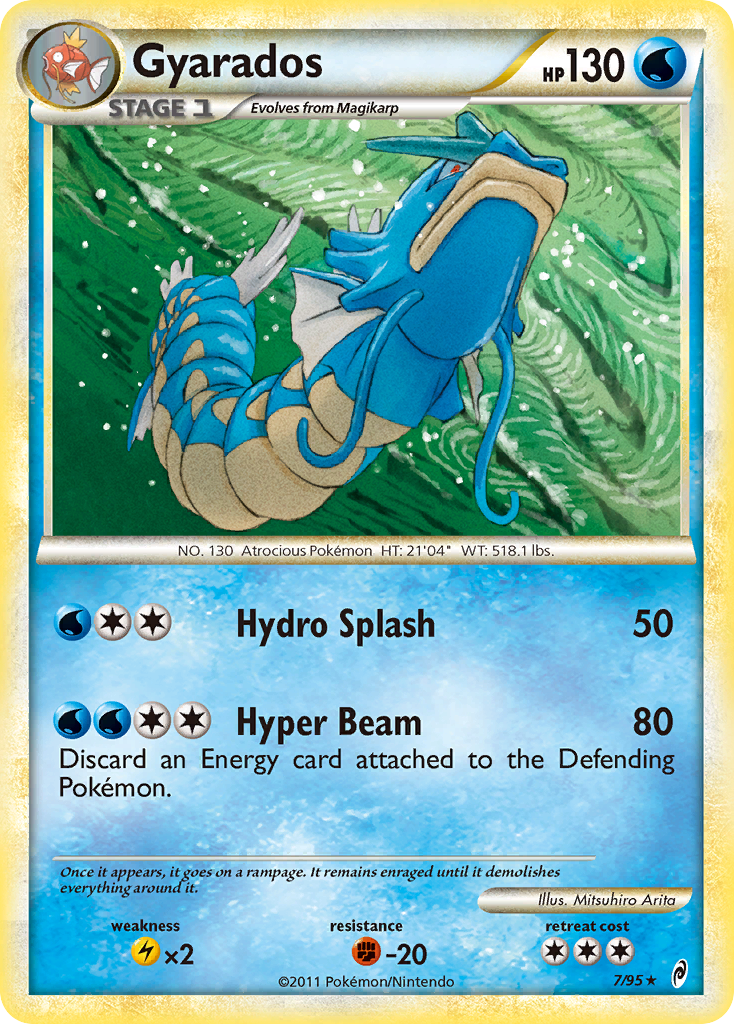 Gyarados (7/95) [HeartGold & SoulSilver: Call of Legends] - The Mythic Store | 24h Order Processing