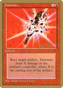 Detonate (Mark Justice) [Pro Tour Collector Set] - The Mythic Store | 24h Order Processing