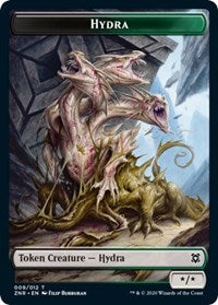 Hydra // Kor Warrior Double-Sided Token [Zendikar Rising Tokens] - The Mythic Store | 24h Order Processing