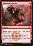 Maximize Velocity [Mystery Booster] - The Mythic Store | 24h Order Processing