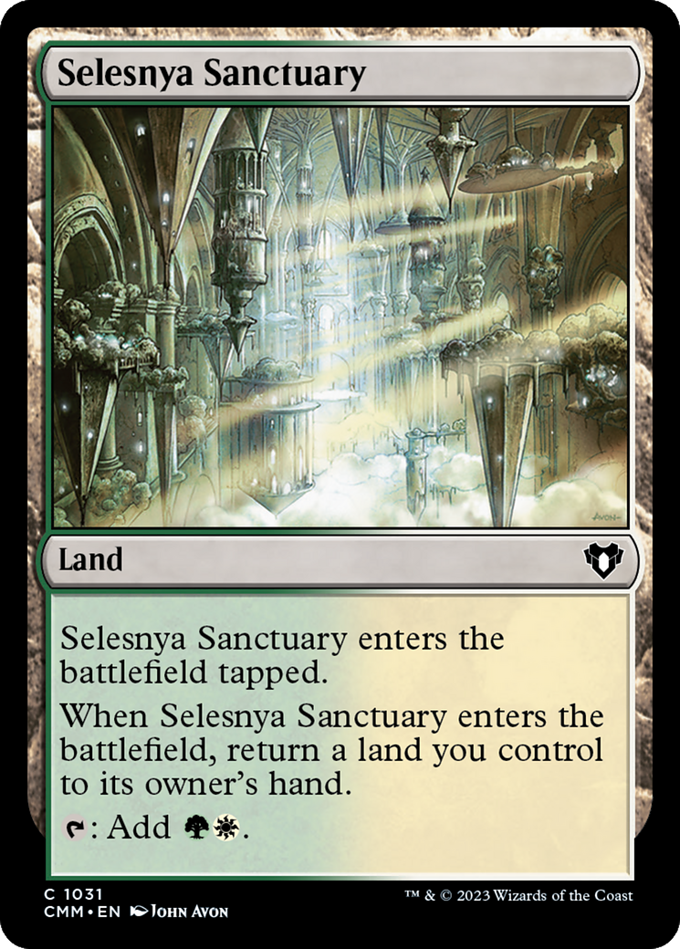 Selesnya Sanctuary [Commander Masters] - The Mythic Store | 24h Order Processing