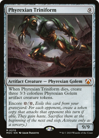 Phyrexian Triniform [March of the Machine Commander] - The Mythic Store | 24h Order Processing