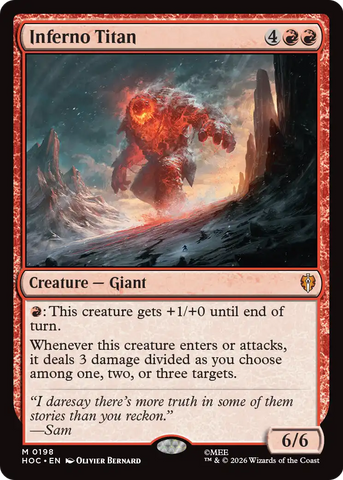 Inferno Titan [The Hobbit: Eternal-Legal] - The Mythic Store | 24h Order Processing