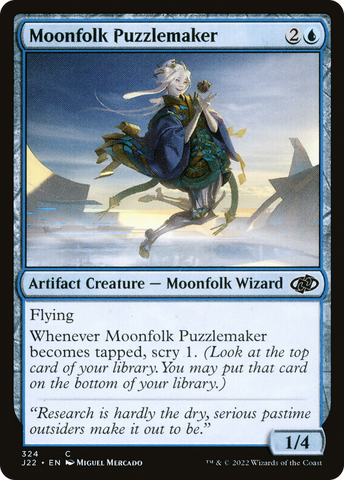 Moonfolk Puzzlemaker [Jumpstart 2022] - The Mythic Store | 24h Order Processing