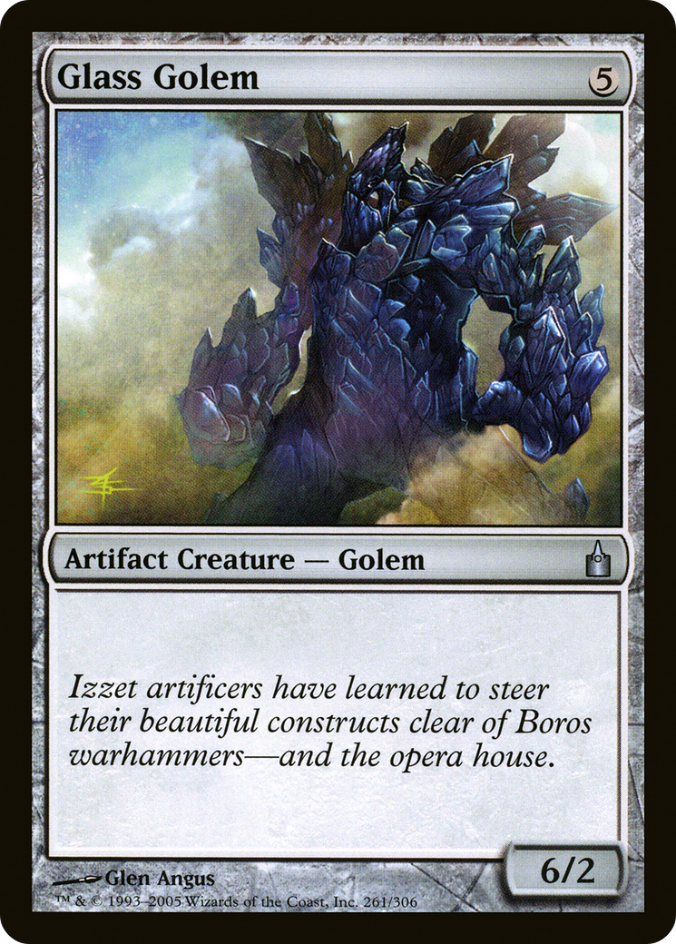 Glass Golem [Ravnica: City of Guilds] - The Mythic Store | 24h Order Processing