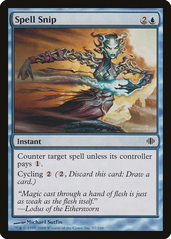 Spell Snip [Shards of Alara] - The Mythic Store | 24h Order Processing
