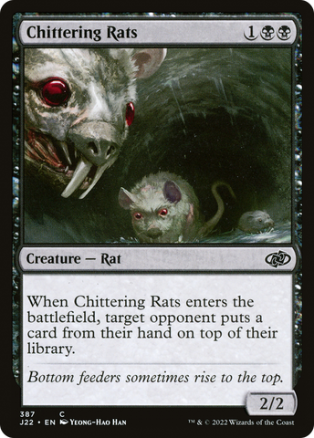 Chittering Rats [Jumpstart 2022] - The Mythic Store | 24h Order Processing