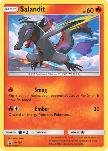 Salandit (SM154) [Sun & Moon: Black Star Promos] - The Mythic Store | 24h Order Processing