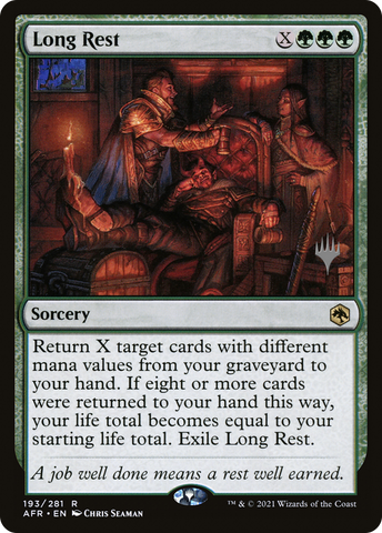 Long Rest (Promo Pack) [Dungeons & Dragons: Adventures in the Forgotten Realms Promos] - The Mythic Store | 24h Order Processing