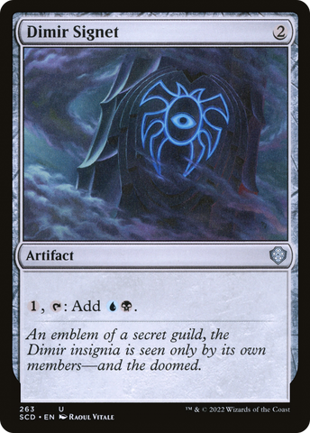 Dimir Signet [Starter Commander Decks] - The Mythic Store | 24h Order Processing