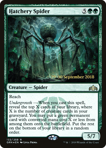 Hatchery Spider [Guilds of Ravnica Prerelease Promos] - The Mythic Store | 24h Order Processing