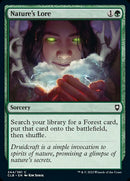 Nature's Lore [Commander Legends: Battle for Baldur's Gate] - The Mythic Store | 24h Order Processing