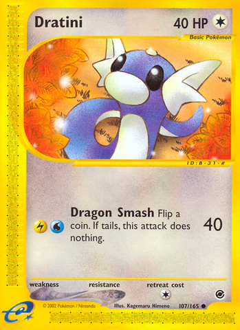 Dratini (107/165) [Expedition: Base Set] - The Mythic Store | 24h Order Processing