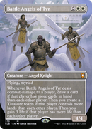 Battle Angels of Tyr (Borderless Alternate Art) [Commander Legends: Battle for Baldur's Gate] - The Mythic Store | 24h Order Processing