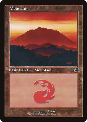 Mountain (409) (Retro) [Dominaria Remastered] - The Mythic Store | 24h Order Processing