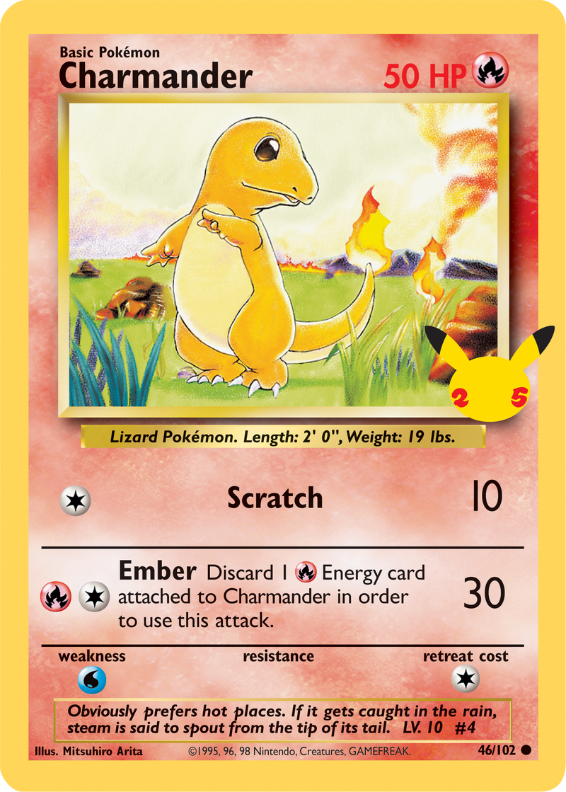 Charmander (46/102) (Jumbo Card) [First Partner Pack] - The Mythic Store | 24h Order Processing