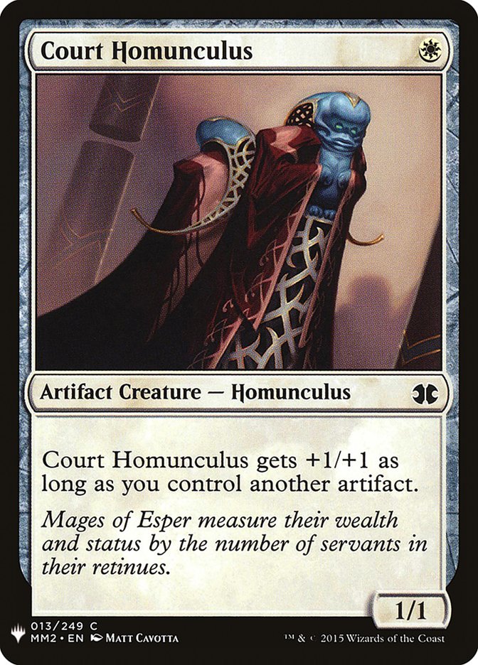 Court Homunculus [Mystery Booster] - The Mythic Store | 24h Order Processing