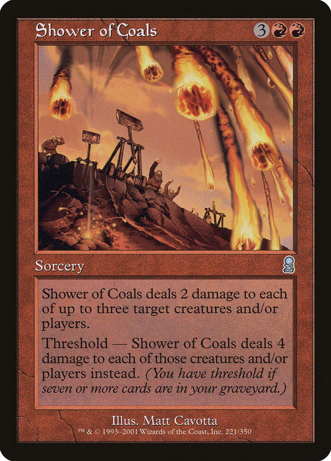 Shower of Coals [Odyssey] - The Mythic Store | 24h Order Processing