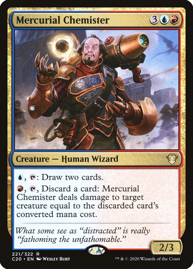 Mercurial Chemister [Commander 2020] - The Mythic Store | 24h Order Processing