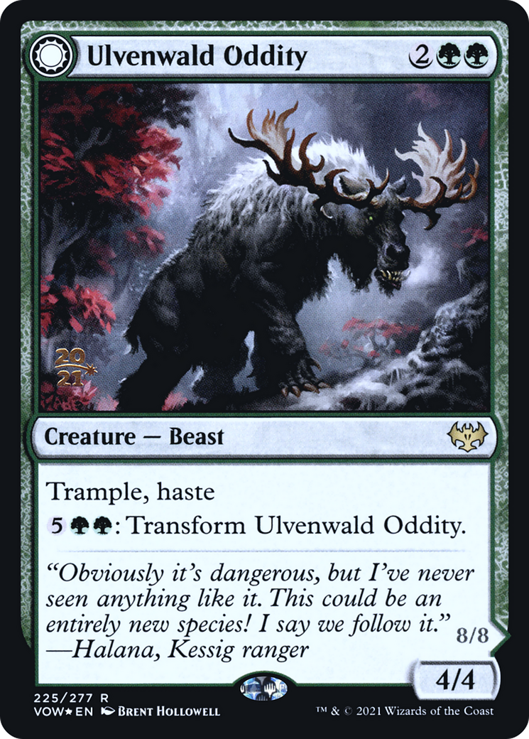 Ulvenwald Oddity // Ulvenwald Behemoth [Innistrad: Crimson Vow Prerelease Promos] - The Mythic Store | 24h Order Processing