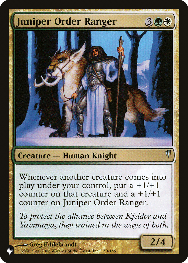 Juniper Order Ranger [The List] - The Mythic Store | 24h Order Processing