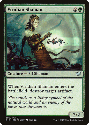 Viridian Shaman [Commander 2015] - The Mythic Store | 24h Order Processing