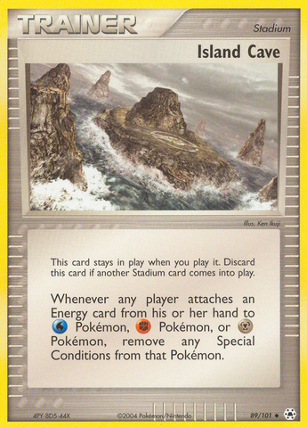 Island Cave (89/101) [EX: Hidden Legends] - The Mythic Store | 24h Order Processing