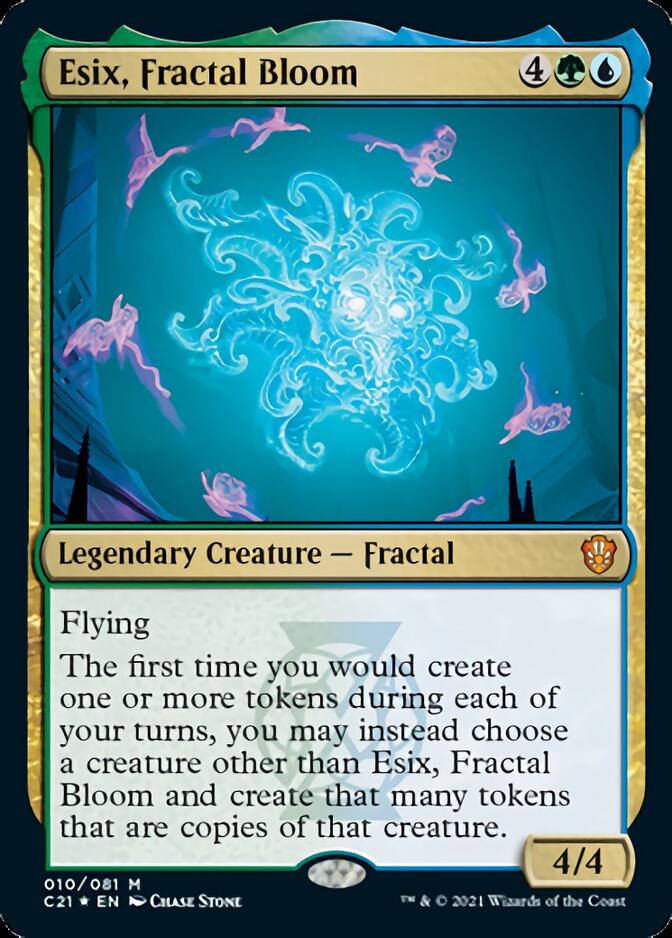 Esix, Fractal Bloom [Commander 2021] - The Mythic Store | 24h Order Processing